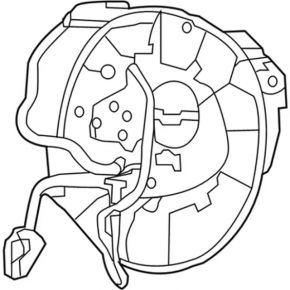 Steering cable Lincoln Nautilus 19-23 for active steering