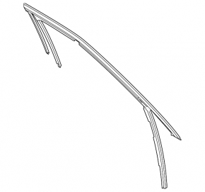 Front left glass seal Ford Explorer 20-