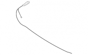 Mercedes X164 GL hood release cable