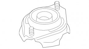 Rear left shock absorber support for Subaru BRZ 13-20