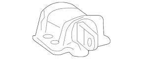 Automatic transmission cushion Mercedes W221 LEMFORDER