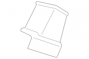 Right wing bracket Chevrolet Volt 16-