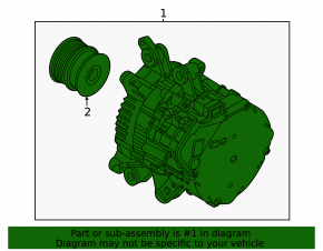 Volvo XC60 22-23 B5, B6 Generator