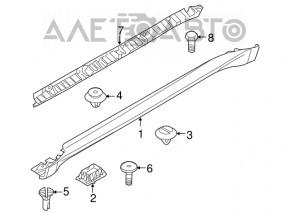 Jacking tool BMW X3 F25 11-17