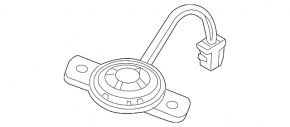 Speaker tweeter front panel left VW Passat 20-22