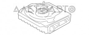 Subwoofer left BMW X1 F48 16-22 Stereo