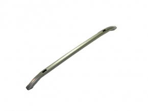 Right longitudinal roof rail for Jeep Cherokee KL 19-21 graphite, without plugs
