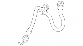 Front left brake hose Toyota Highlander 20-