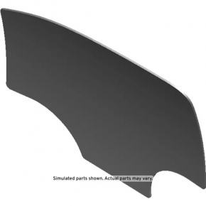 Front right door glass Buick Encore 13-19
