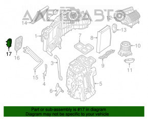 Mercedes GLA 14-20 Air Conditioner Heater Valve