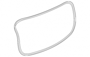 Mazda 3 14-18 BM Trunk Lid Seal