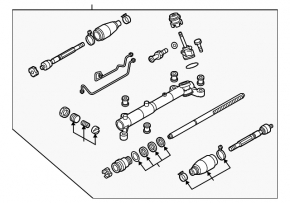 Mazda CX-9 12-15 Power Steering Rack