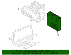Radio Antenna Module Volkswagen ID.4 23-25