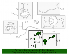 Vacuum pump Chevrolet Malibu 13-15