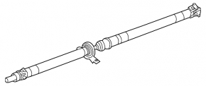 Driveshaft driveshaft Subaru Forester 25-26 2.5