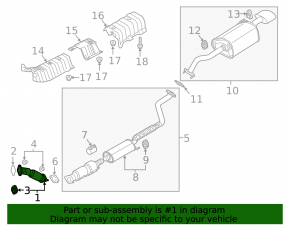 Intake pipe Kia Forte 4d 17-18 rest 2.0 mpi