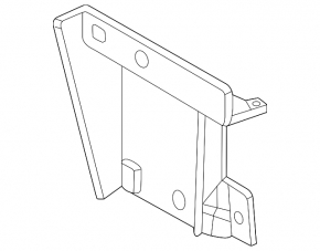 Honda CRV 23-25 front parking sensor cover, left