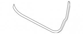 Front left door seal for VW CC 08-17
