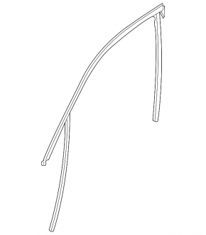 Glass seal front right BMW X5 G05 19-23
