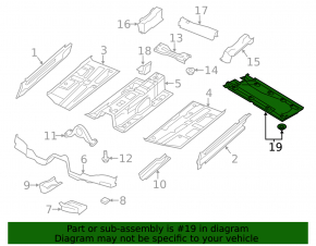 Bottom protection left VW Tiguan 09-18