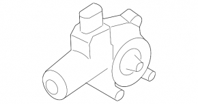 Front left window lift motor BMW 3 F30 12-18