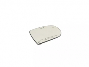 Right mirror element for Jeep Compass 17-25, heated, BSM