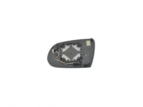 Right mirror element for Jeep Compass 17-25, heated, BSM