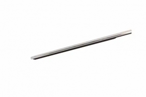 Molding door-glass central rear left Chevrolet Equinox 18- chrome