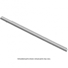 Molding door-glass central rear left Chevrolet Equinox 18- chrome