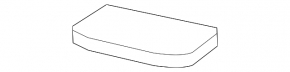 Right headlight washer cap for Lexus GS 16-19