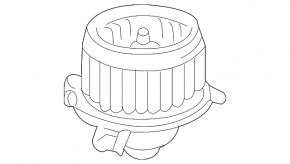 Lexus GX 03-09 heater fan motor