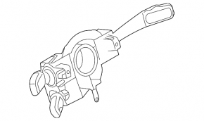 Steering column switch assembly for Audi Q5 8R 09-12