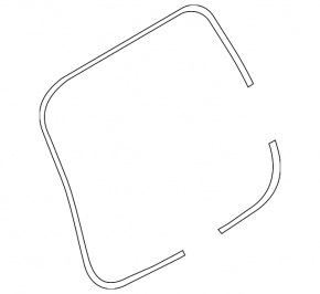 Rubber Seal Trunk Door Nissan Rogue 21-24