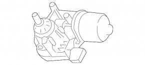 Windscreen wiper motor left Ford Focus mk3 11-18