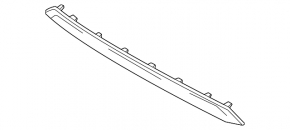 Mazda CX-70 25-26 body-color front bumper center trim