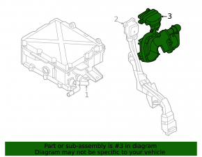 High Voltage Wiring for Battery Ford Mustang Mach-E 21-23