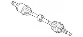 Drive half shaft front right Ford Mustang Mach-E 21-23 AWD