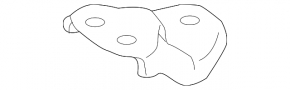Engine bracket central Mitsubishi Outlander 14-22 3.0