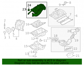 Intake manifold BMW X3 G01 18-19 2.0T with intercooler