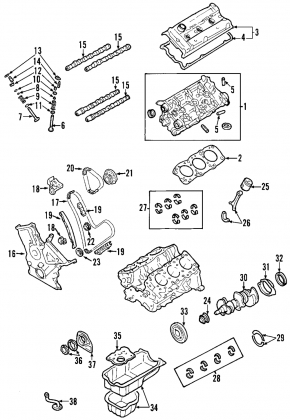 Camshaft gear cylinder head right outlet Lexus IS250 06-13