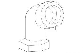 Pipe from resonator Infiniti QX50 19-20