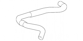 Upper cooling hose for Toyota Prius 20 04-09