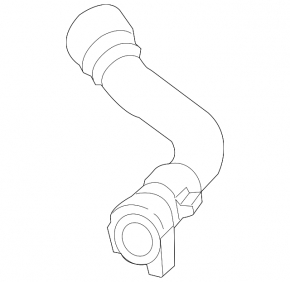 Upper cooling hose BMW 3 GT F34 14-19 N55