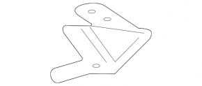 Rear right muffler bracket Toyota Rav4 19-