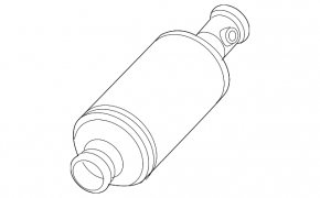 Catalytic Converter VW Jetta 11-18 USA TDI