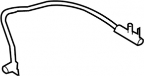 ABS sensor rear right Infiniti Q60 17-20
