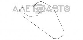 Towing bracket left Lexus RX350 RX450h 10-15