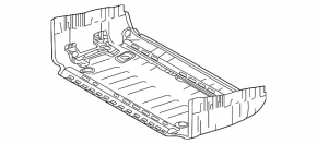 Trunk trough Toyota Sienna 21-25