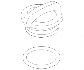 Coolant expansion tank cap Audi A3 8V 15-19 1.8T, 2.0T MEYLE