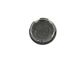 Center cap for Jeep Renegade 15 wheel - black, matte, 63.5mm